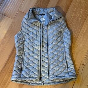 The North Face Women's Silver Quilted Vest